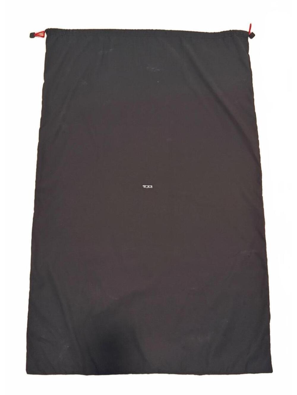 Tumi Black Protective Dust Bag with Red Drawstring